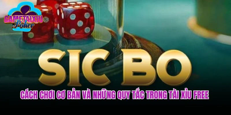 Cách chơi cơ bản và những quy tắc trong tài xỉu free